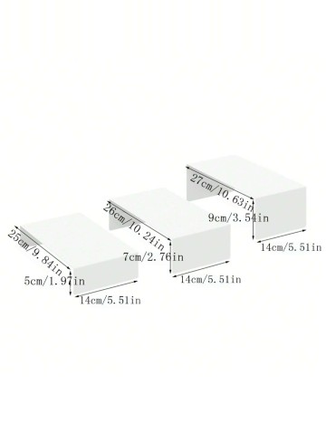 Set suporturi Shein, alb