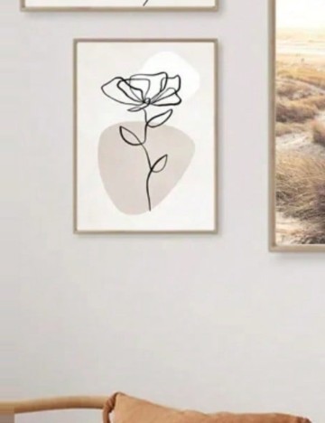 Pânză cu imprimeu Shein, alb