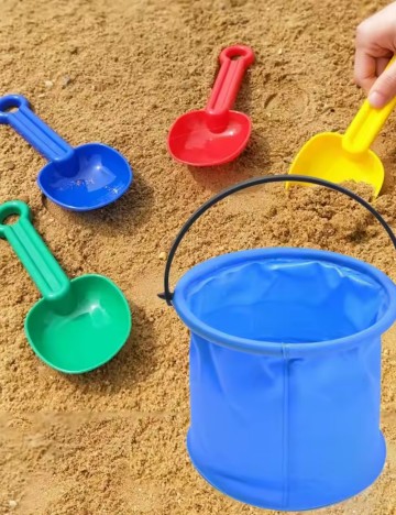 Găleată pliabilă Shein, albastru