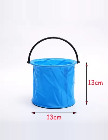 Găleată pliabilă Shein, albastru