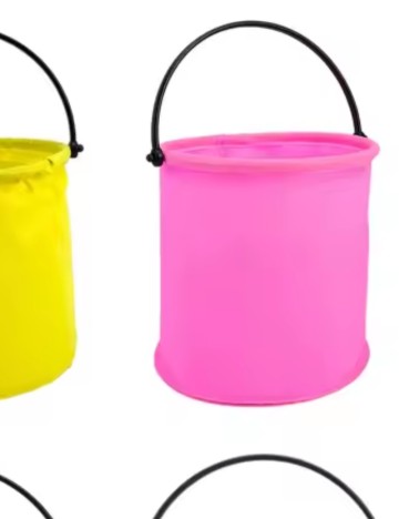 Găleată pliabilă Shein, roz