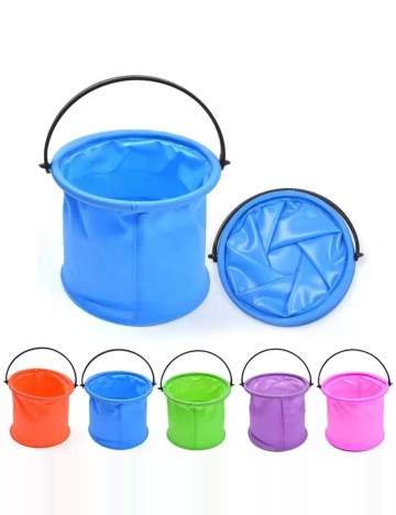 Găleată pliabilă Shein, roz