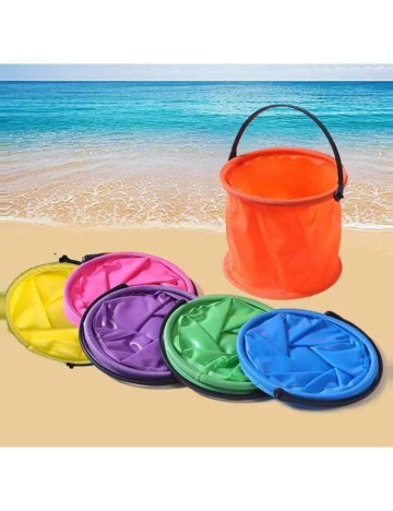 Găleată pliabilă Shein, portocaliu