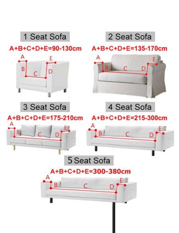 Husă de canapea Shein, bej