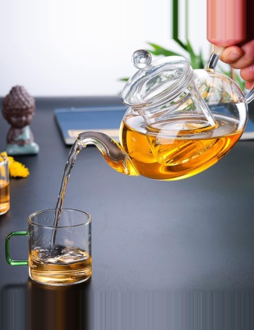 Mini ceainic Shein, transparent