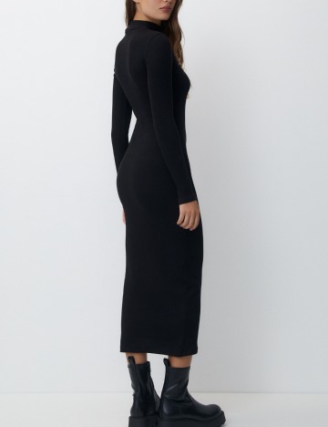 Rochie maxi Pull&Bear, negru
