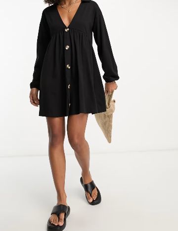 Rochie mini ASOS, negru