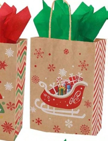 Set pungi cadou Shein, mix culori