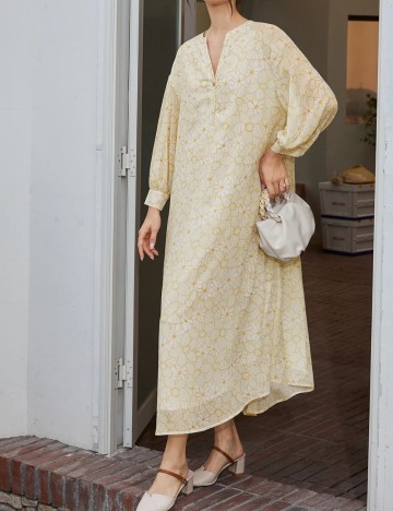 Rochie maxi Shein, galben