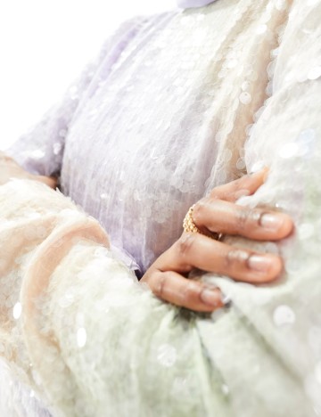 Rochie maxi ASOS, mix culori