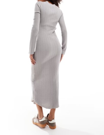 Rochie maxi Collusion, gri