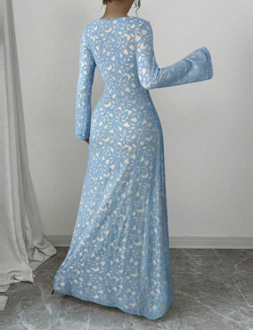 Rochie maxi Shein, albastru