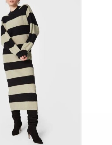 Rochie midi EDITED, mix culori