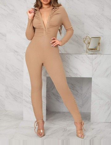 Salopetă Shein, bej