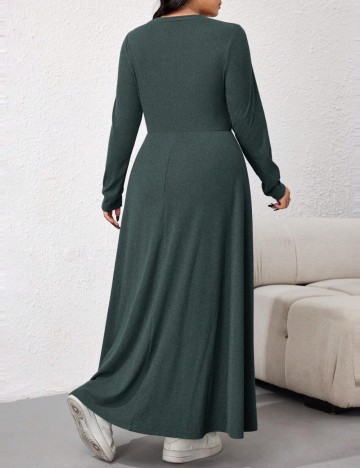 Rochie midi Shein, verde