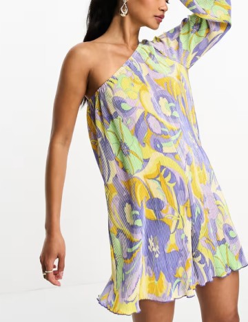 Salopetă scurtă ASOS, mix culori