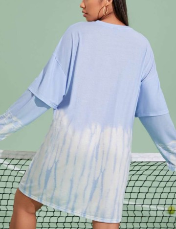 Rochie mini Shein Curve+, mix culori