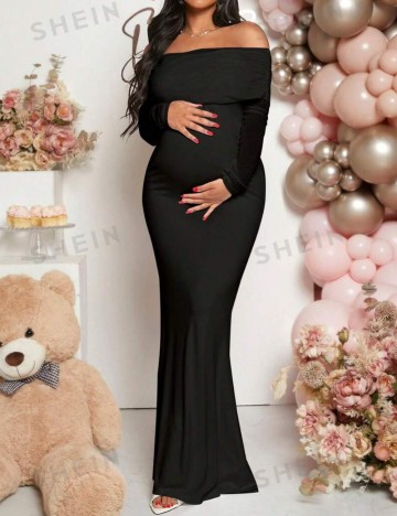 Rochie maxi Shein, negru