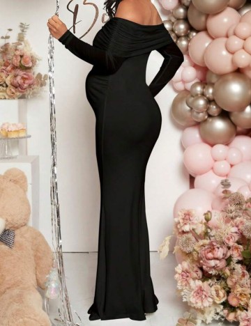 Rochie maxi Shein, negru