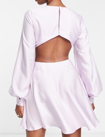 Rochie mini ASOS, mov