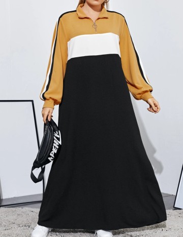 Rochie maxi Shein, mix culori