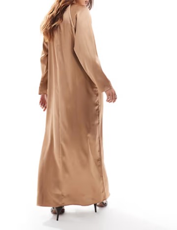 Rochie maxi ASOS, maro