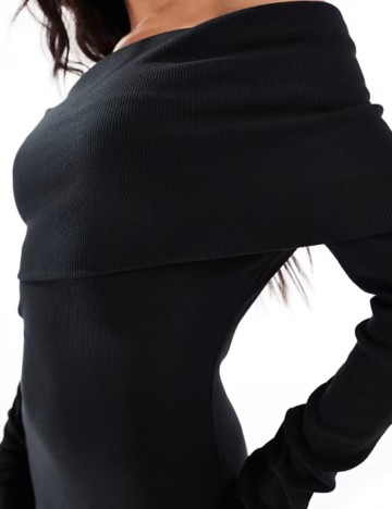 Rochie maxi ASOS, negru