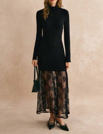 Rochie maxi Shein, negru