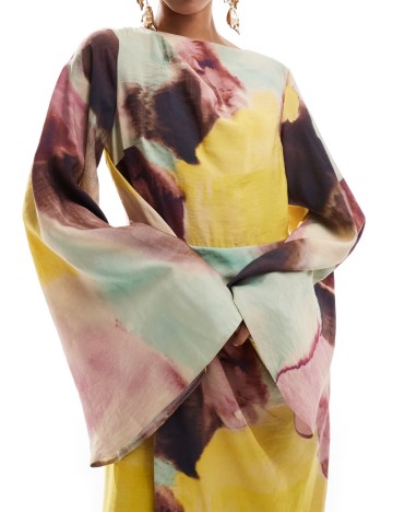 Rochie maxi ASOS, mix culori