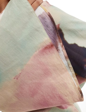 Rochie maxi ASOS, mix culori