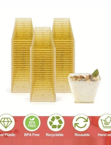 Set forme Shein, auriu