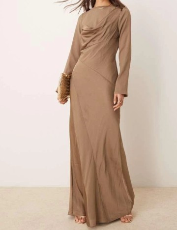 Rochie maxi ASOS, maro