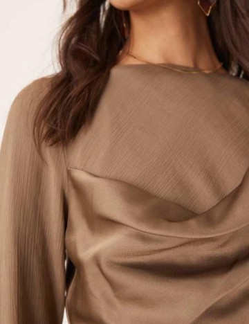 Rochie maxi ASOS, maro