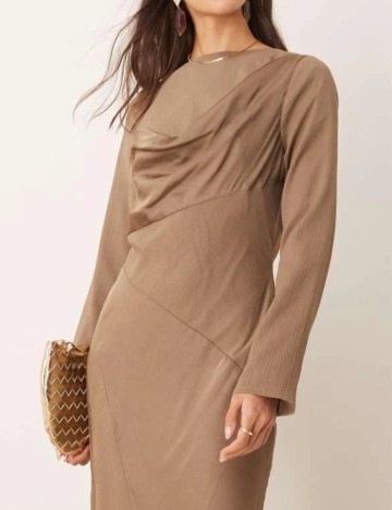 Rochie maxi ASOS, maro