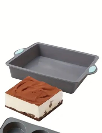 Tavă din silicon Shein, gri