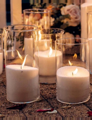 Suport lumânare Shein, transparent