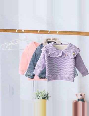 Set umerașe Shein, alb