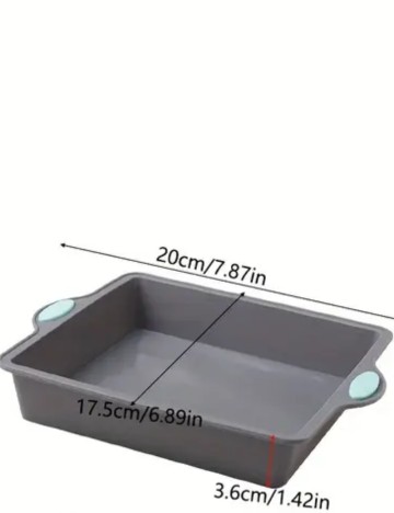 Set tăvi din silicon Shein, gri