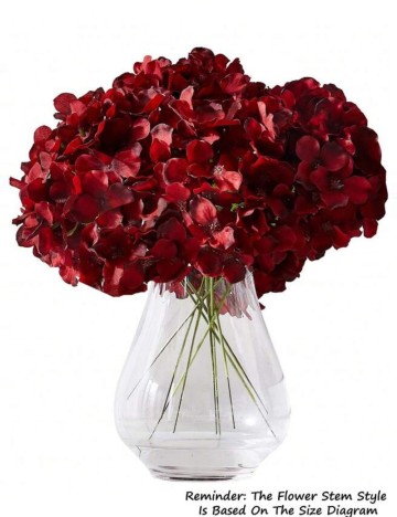 Plante artificiale Shein, roșu