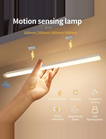 Lampa LED reincarcabila Shein, alb