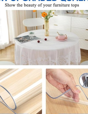 Protecție masă Shein, transparent