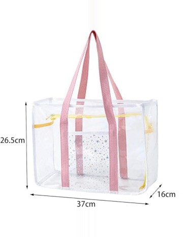 Geantă de plajă Shein, transparent