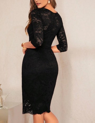 Rochie midi Shein, negru