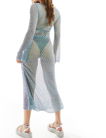 Rochie de plajă ASOS, albastru