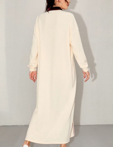Rochie midi Shein, crem