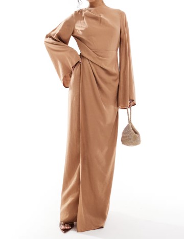 Rochie maxi ASOS, maro