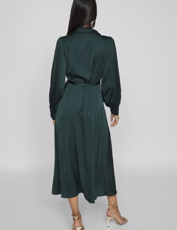 Rochie maxi Vila, verde