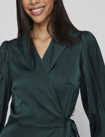 Rochie maxi Vila, verde