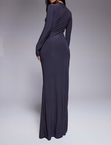 Rochie maxi ASOS, gri