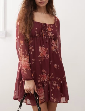 Rochie mini Reclaimed vintage, mix culori